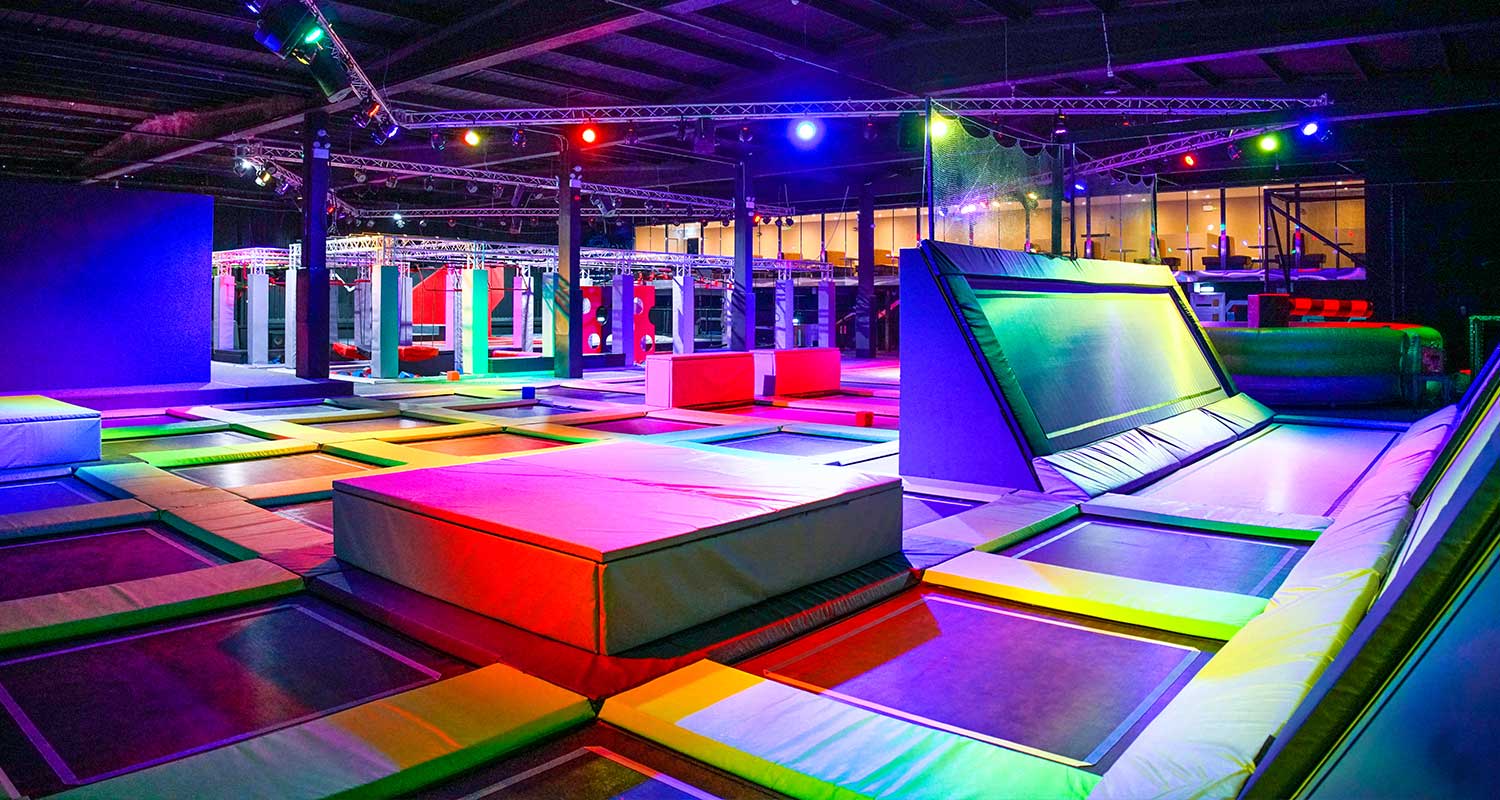 Trampoline activity zone